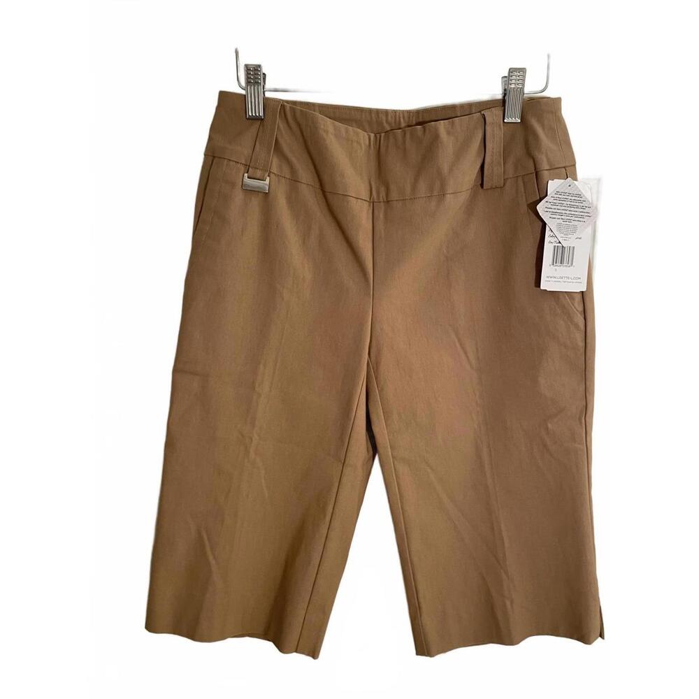 Lisette L Sport Montreal Golf/Bermuda Shorts - Camel Size 4